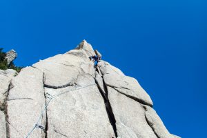 御在所岳　前尾根、一の壁の登攀2019年9月14日15日 No.1142