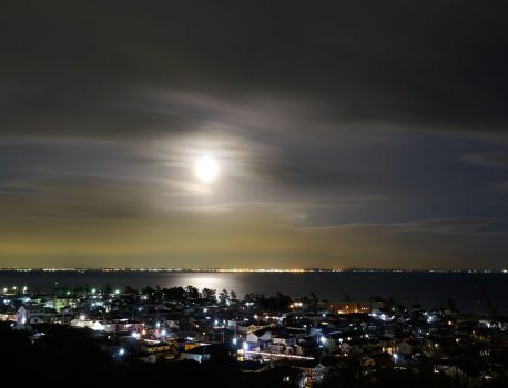 伊勢湾の夜景