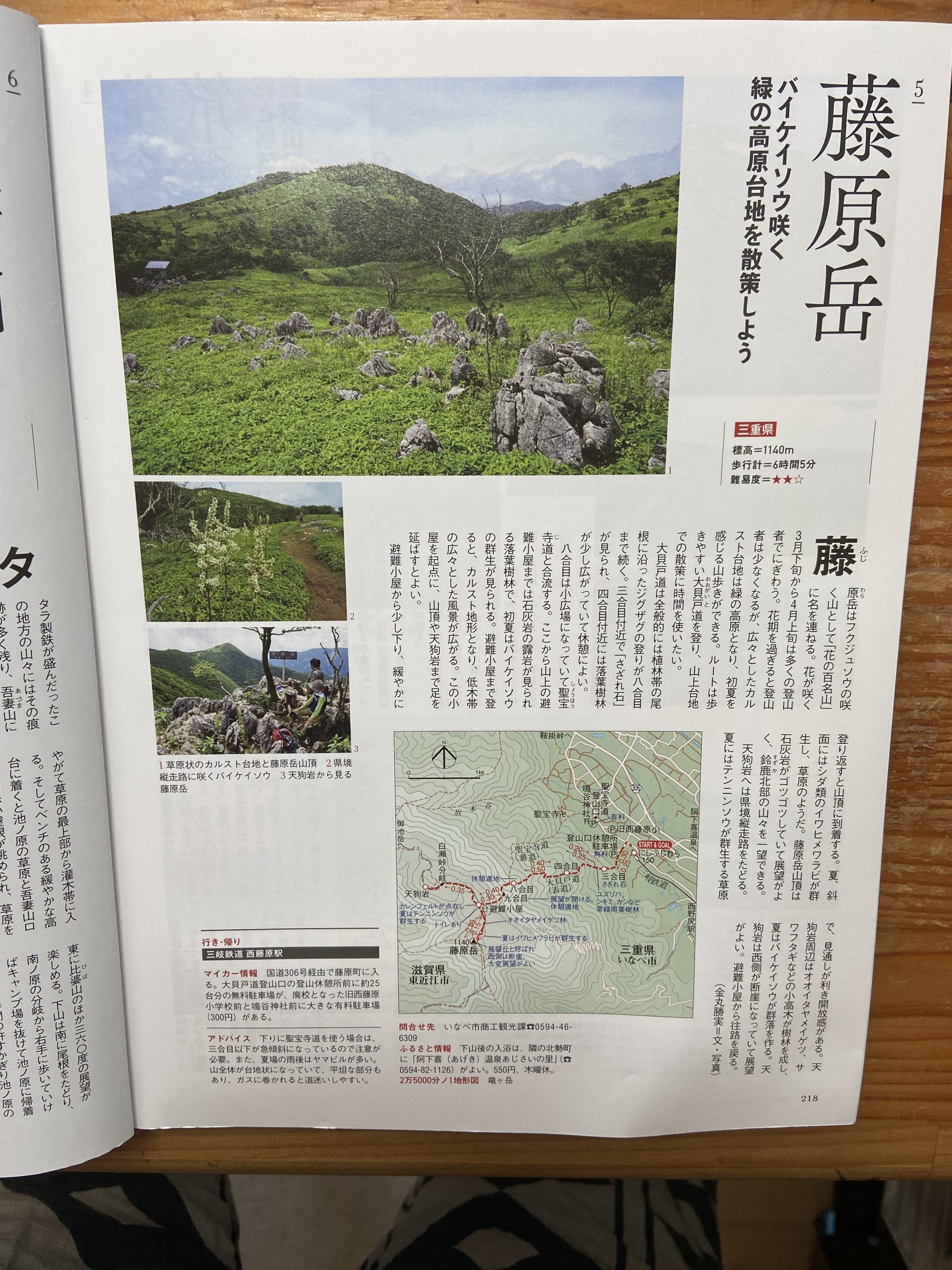 山と渓谷　2017年7月号　藤原岳
