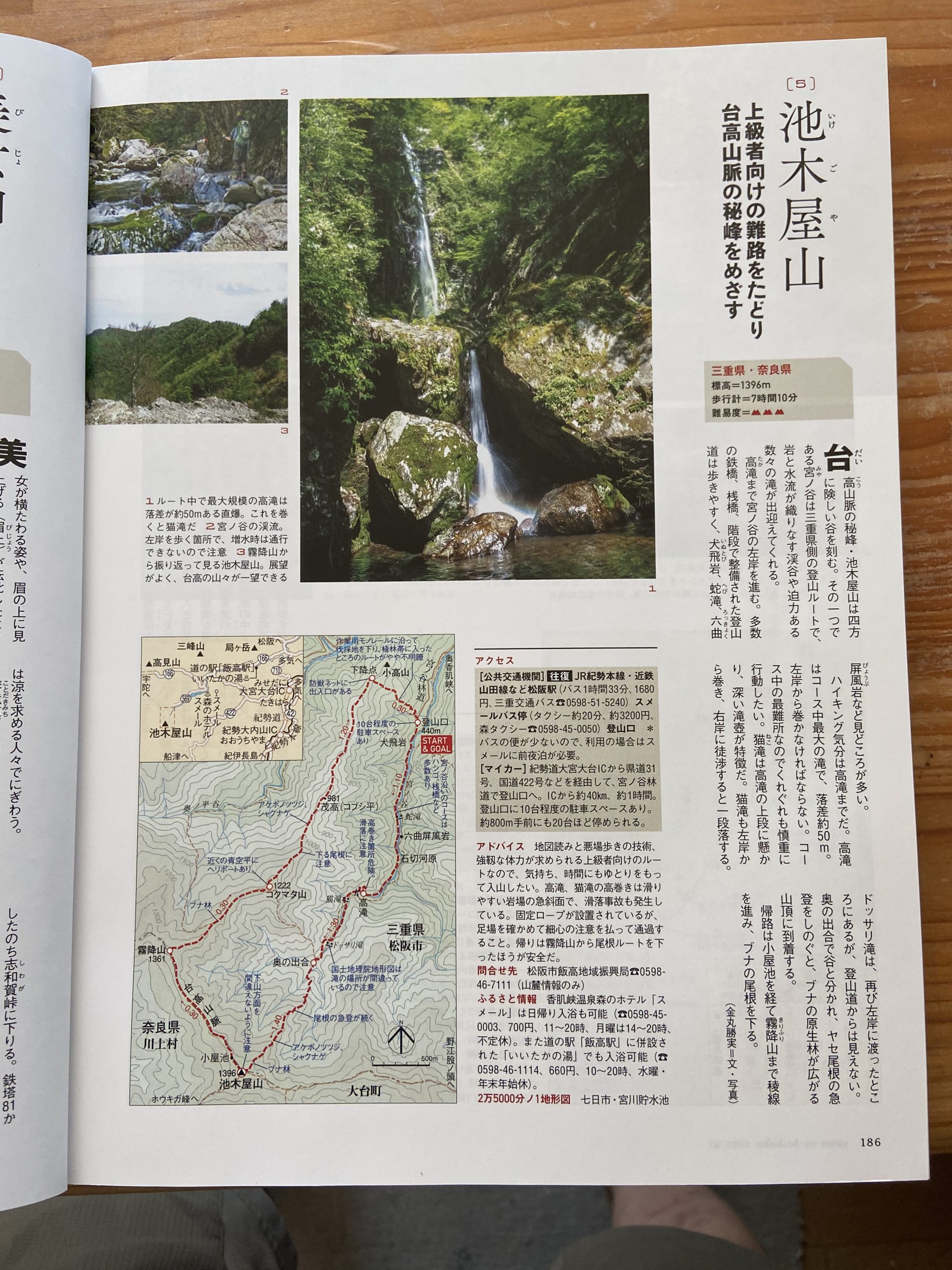 山と渓谷　2020年7月号　池木屋山