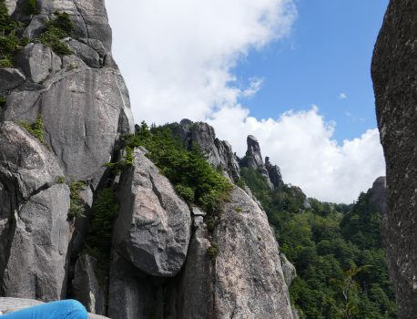 瑞牆山十一面岩（奥秩父）2020年9月21日