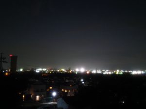 Lumix LEICA 8-18mm +ソフトフィルタ　夜景