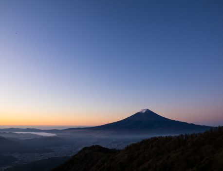 三つ峠山　レスキュー訓練　