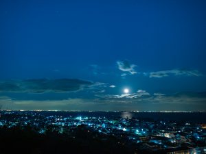 星景撮影にNDハーフフィルタを使ってみる