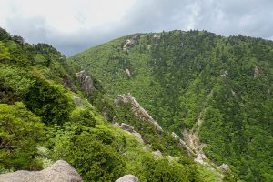 御在所岳藤内壁　一の壁クライミング、後尾根バリエーションなど　2021.5.22