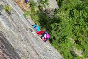 御在所岳藤内壁岩トレPart5　一の壁、前尾根P7、P6　2021.5.23