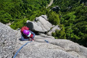 御在所岳藤内壁　岩トレ Part6　前尾根