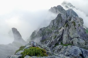 北アルプス　劔岳　八ツ峰６峰Cフェイスと八ツ峰縦走　2021年7月30日