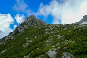 北アルプス　立山　龍王岳東尾根主稜　2021年8月1日