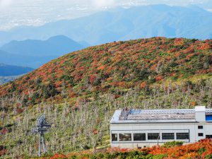 紅葉の蔵王に登る　東北の山　2021年9月28日