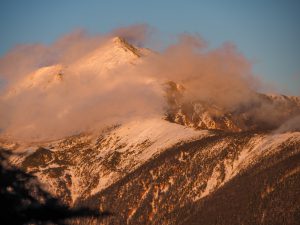 冬の南アルプス光岳に登る　2021年12月14日15日